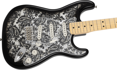 Limited Stratocaster Black Paisley MADE IN JAPAN2